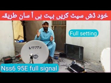 DD free dish Nss6 95E full setting on 2 feet dish2022