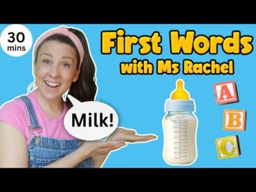 Baby’s First Words with Ms Rachel  Videos for Babies