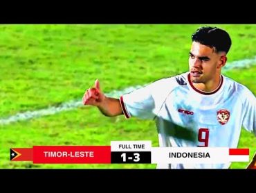 FULL HIGHLIGHT INDONESIA U20 VS TIMOR LESTE U20 !! KUALIFIKASI PIALA ASIA U20  Fans Camera