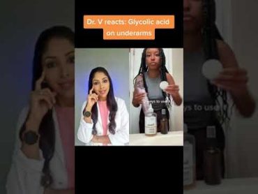 Glycolic acid underarms? not again!! doctorv skincare underarms deodorant skincarehack