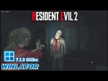 Winlator Glibc (Afei)  Gameplay Residen Evil 2 Remake (Windows) On Android