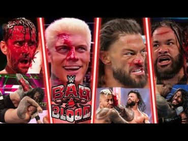 WWE Bad Blood 25 September 2024 Full Show Highlights ! WWE Bad Blood 2024 Highlights 25/09/2024