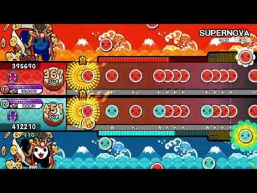 【太鼓の達人ニジイロver.】SUPERNOVA 表裏ツイン全良