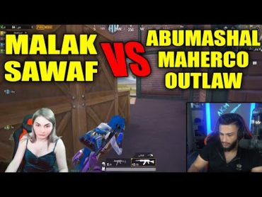 ABUMASHAL VS MALAK SAWAF Pubg Mobile Yayıncı Karşılaşmaları