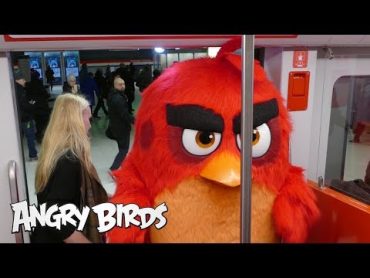 Angry Birds  Red takes the Länsimetro to work