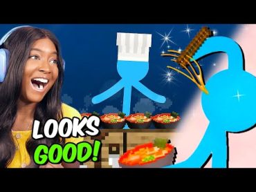 THIS MINECRAFT FOOD LOOKS SO GOOD!!  Animation vs Minecraft Shorts [32] Reaction