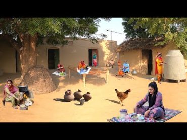 Very Unique Woman Village Life Pakistan  Traditional Village Food  Old Culture  Stunning Pakistan