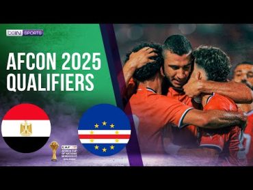 Egypt (EGY) vs Cape Verde (CPV)  AFCON 2025 Qualifiers HIGHLIGHTS  09/06/24  beIN SPORTS USA