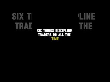 Six Things Discipline Trader  Discipline Trader की 6 अच्छी सोच @POWEROFTRADINGBySahil shorts