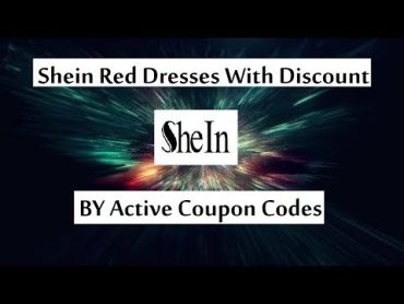 shein red dress