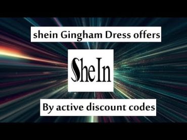 shein Gingham Dress