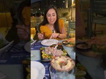 مطعم الهامور في الرملة البيضاء لبنان اكسبلور beirutlebanon seafood beirut fish بيروت سمك