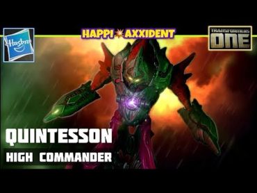 Transformers ONE QUINTESSON HIGH COMMANDER Review with Stop Motion