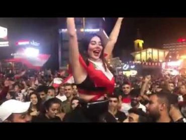 انجي خوري في ثورة لبنان