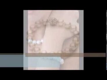 Bridal Jewelry: Sasha Pearl and Crystal Ball Clasp Bracelet