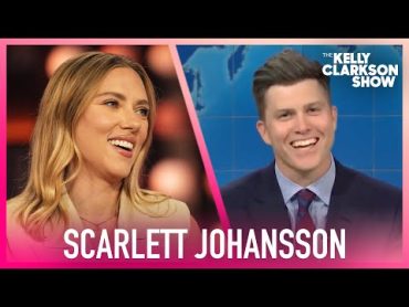 Scarlett Johansson &39;Blacked Out&39; During Colin Jost&39;s &39;SNL&39; Joke Swap