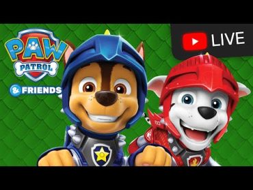 🔴 PAW Patrol فصل 8! شوالیه های نجات، گشت دریایی، و بیشتر!  کارتون برای بچه ها جریان زنده