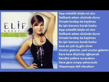 Elif Karlı  Kara Kara (Orijinal Karaoke)