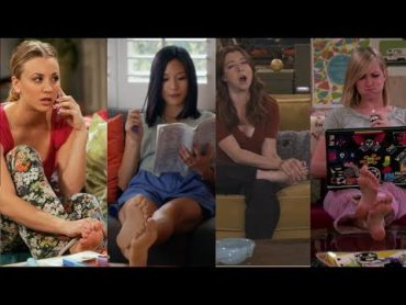 Top sitcom TV FEET?? (feet compilation with Kaley Cuoco, Jennifer Aniston and more)