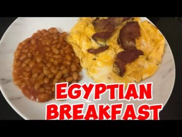 BASTERMA WITH EGGS EGYPTIAN BREAKFAST