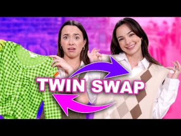 Twin Swap Thrifting Fall Outfits  Merrell Twins