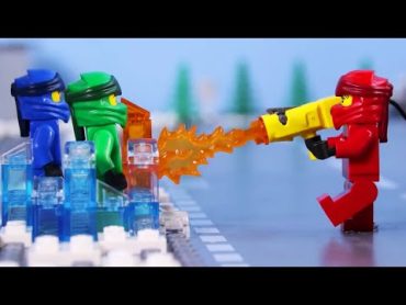 STOP MOTION LEGO Ninjago: Kai&39;s Truck  LEGO Experimental Kai&39;s Firetruck  Billy Bricks