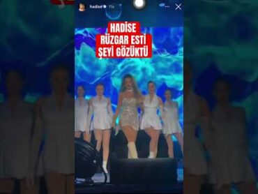 Hadise rüzgar esti şeyi gözüktü shortsvideo shortvideo short shorts shortsyoutube magazin