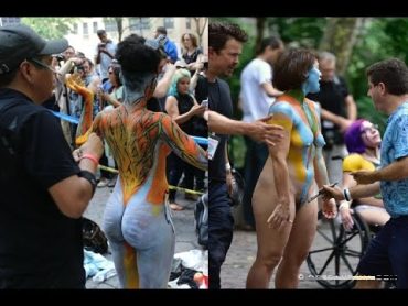 Annual Bodypainting Day 2016, New York !! اليوم السنوى للرسم على الجسم ف نيويورك