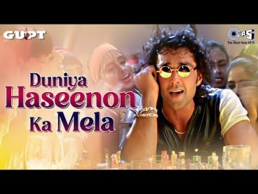 Duniya Haseeno Ka Mela Mele Mein Ye Dil Akela  Gupt  Bobby Deol  Udit Narayan  90s Party Songs