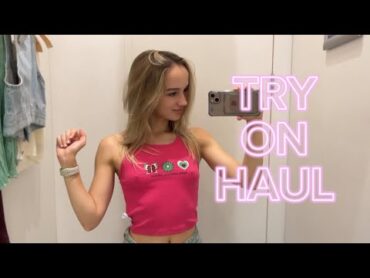 [4K] Try On Haul At Mall (2024) I Get Ready With Adele  No Bra