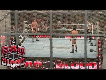 Drew McIntyre vs CM Punk Hell in a Cell Full Match  WWE Bad Blood 10/5/24