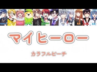 マイヒーローカラフルピーチ【歌詞/パート分け】