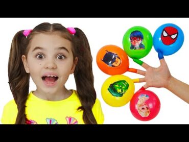 Daddy Finger Family song  Kids Songs  Nick and Poli