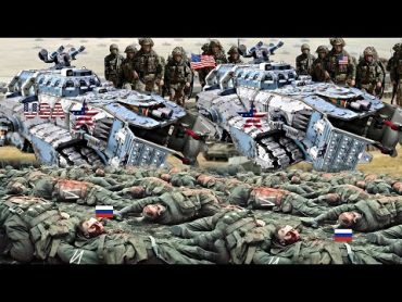 US Brutal Attack! Millions of Russian Soldiers Mass Killed by America&39;s Best Tank Troops