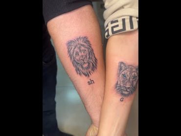 وشم در فود و شروق ❤️🦁  Dr Food and Shrouq having a tattoo ❤️🦁