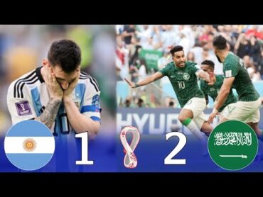 مباراة تاريخية 🔥🤯 السعودية والأرجنتين 21 كأس العالم قطر 2022 ~ جنون خليل البلوشي 1080i 🔥🎧