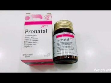 Pronatal tablets for pregnancy, breastfeeding,planning to pregnant uses side effects  Medic Health