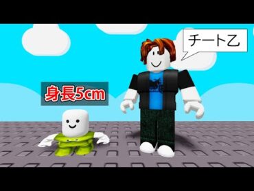 毎秒身長が1cm小さくなるロブロックス (Roblox)