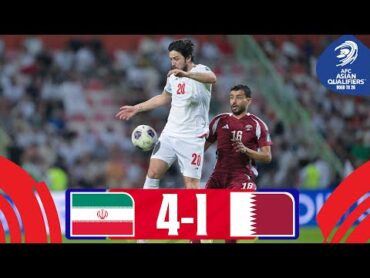 Qatar squander early lead  IR Iran  Qatar  Highlights AsianQualifiers  Road To 26