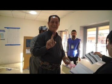 Kurdish people in Irbil vote in long awaited Parliamentary elections