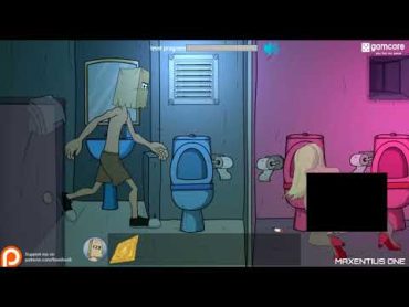 Fuckerman Disco BLONDE ON TOILETshorts