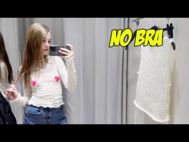 No Bra Try On Haul  Gentle Spring Styles