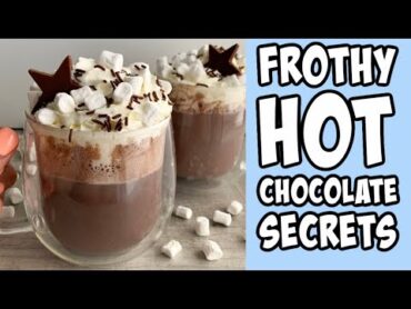 Secret to the best hot Chocolate! Recipe tutorial Shorts