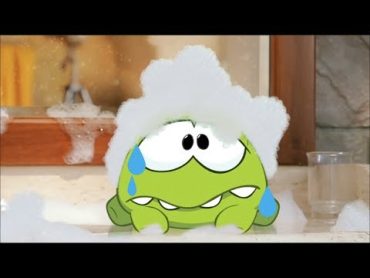 Om Nom Stories  Bath Time  Cut The Rope  Funny Cartoons For Kids  Kids Videos