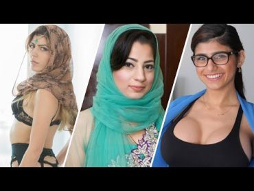 Top 10 Arab Prnstars  MOST BEAUTIFUL ARAB PRNSTARS LIST MIAKHALIFA ANISAKATE