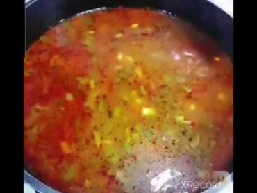 طرز تهیه ی شوربای تره تبریزی غذای لذیذ و اسان و کم هزینه