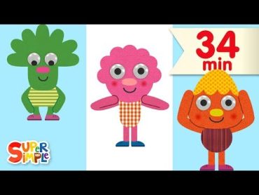 Head Shoulders Knees And Toes  + More Kids Songs  Featuring Noodle & Pals