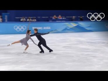 Figure Skating Beijing 2022  Team ice dance free highlights