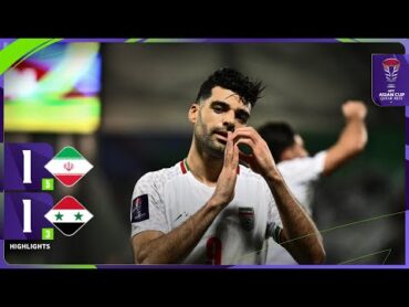 Full Match  AFC ASIAN CUP QATAR 2023™  Round of 16  Islamic Republic Of Iran vs Syria