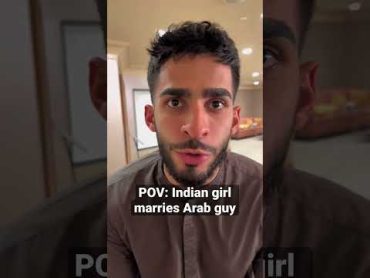 Indian girl VS Arab guy shorts india arab